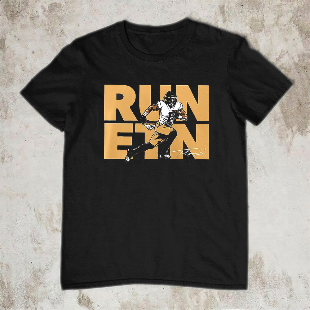 Run ETN Travis Etienne New Orleans Saints T-Shirt NFL Football Fan Gear Merch Best Gift For Fans