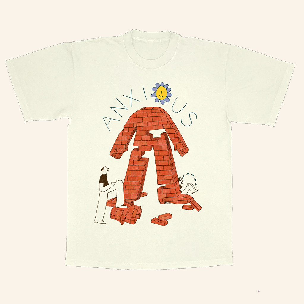 Run For Cover Records Merch Anxious Brickman Shirt Anxious Merch Gifts For Band Lovers Run For Cover Records Merch Anxious Brickman Shirt Anxious Merch Gifts For Band Lovers