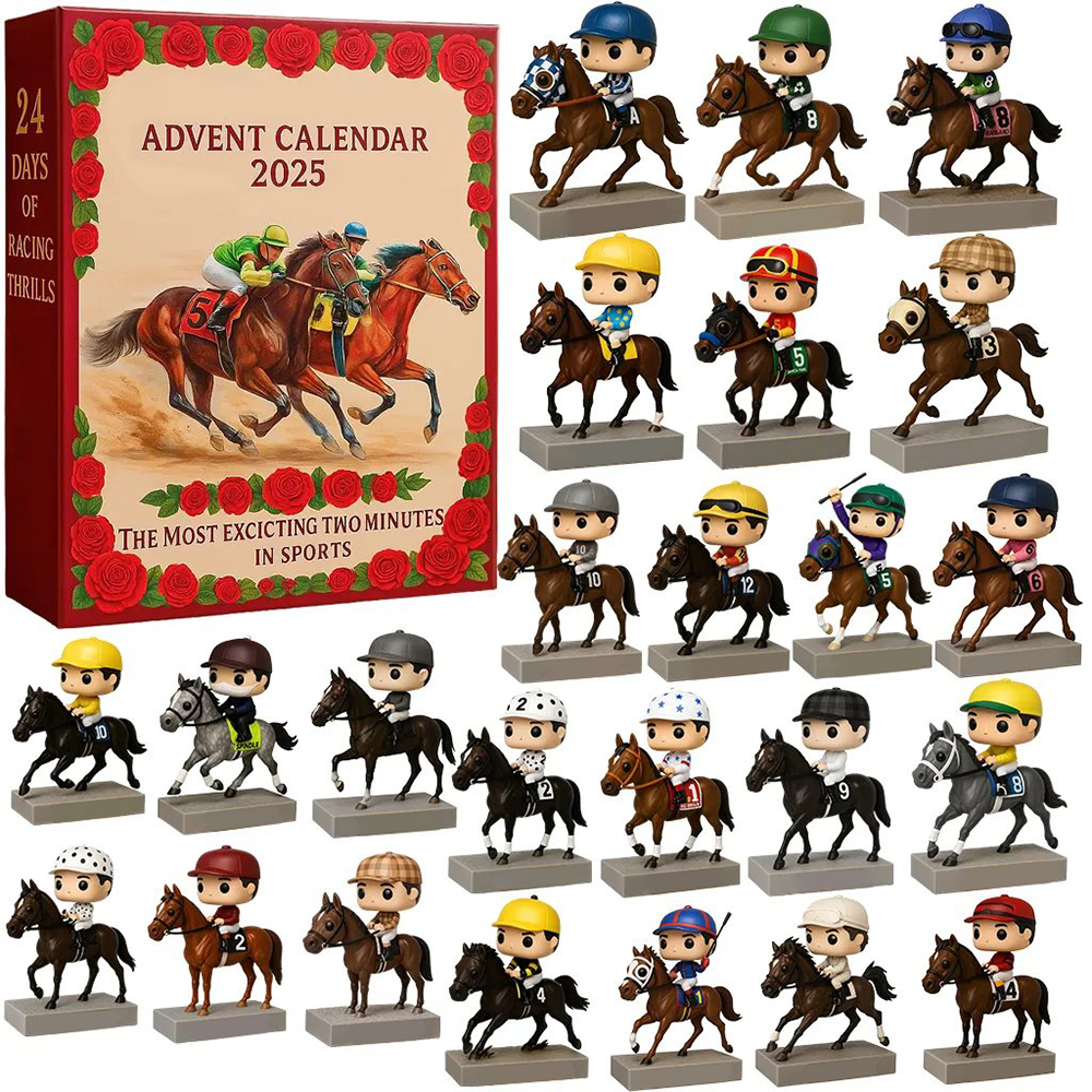 Run For The Roses Advent Calendar 2025 Christmas Countdown Gifts For Horse Racing Fans