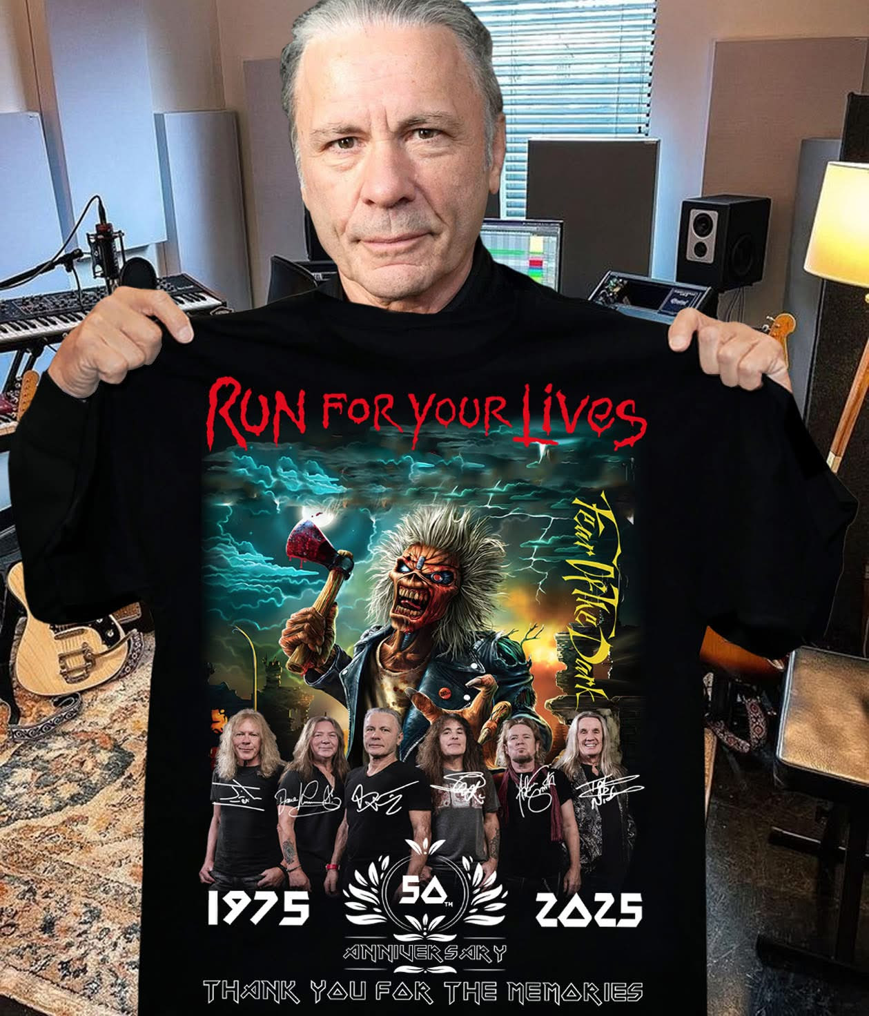 Run For Your Lives 50Th Anniversary Thank You For The Memories T-Shirt Gifts For Movie Lovers