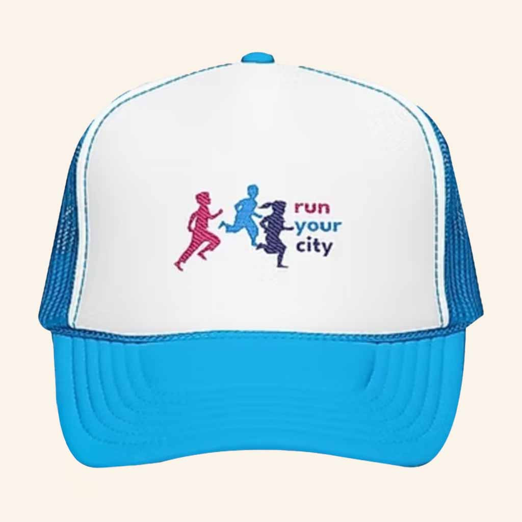 Run Your City Merch Run Your City Logo Trucker Hat Best Christmas Gifts For Son Run Your City Merch Run Your City Logo Trucker Hat Best Christmas Gifts For Son