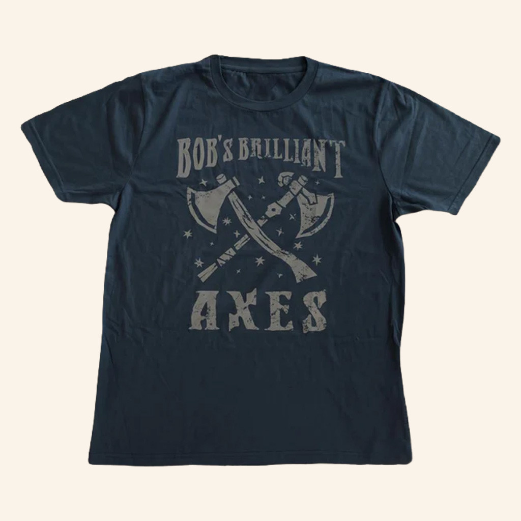 RuneScape Merch Bob's Brilliant Axes T-Shirt Christmas Gifts For Boyfriend