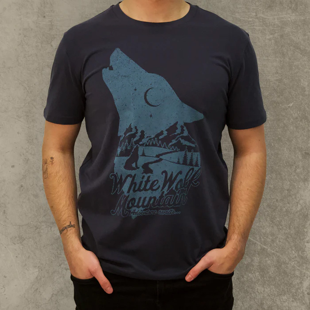 RuneScape Merch White Wolf Mountain T-Shirt Best Gifts For Boyfriend