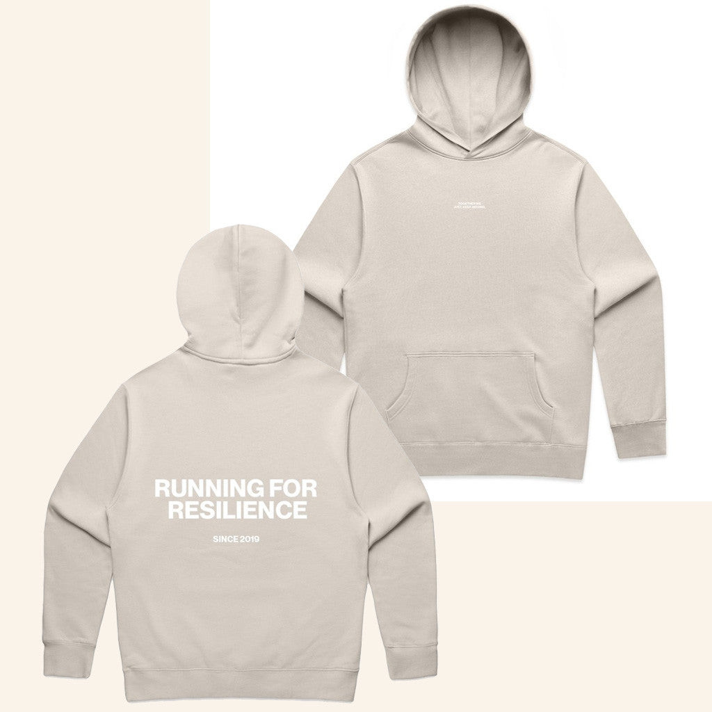 Running For Resilience Merch Run Club Hoodie Present For Husband