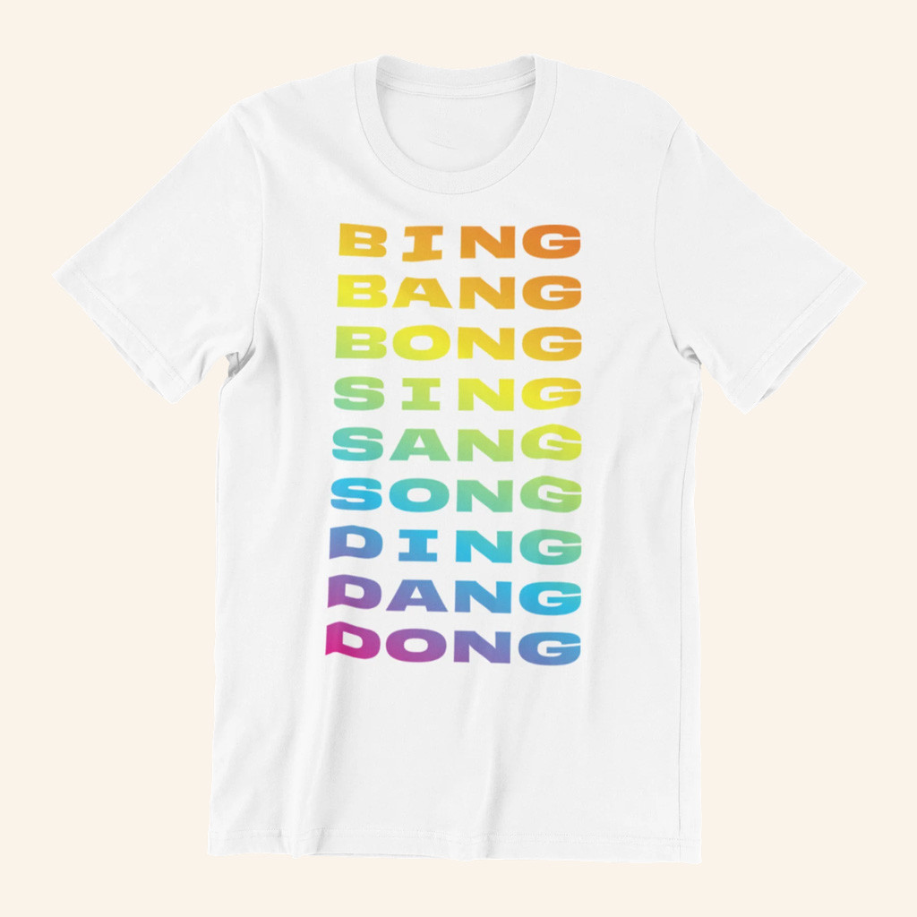 RuPaul's Drag Race Merch UK HUN T-Shirt Bing Bang Bong Shirt Gifts For Brother