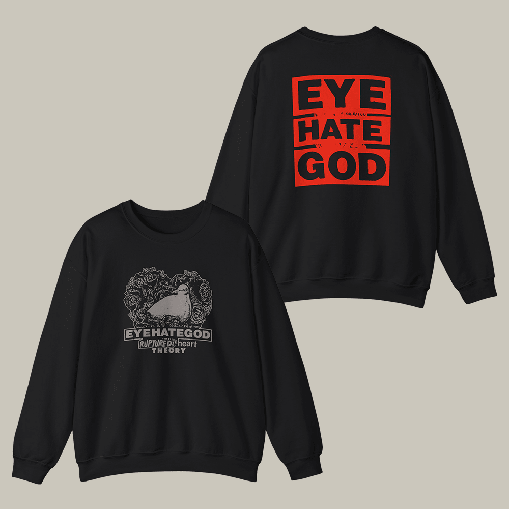 Ruptured Heart Theory Eyehategod Sweatshirt Eyehategod Band Merchandise Music Gift For Her