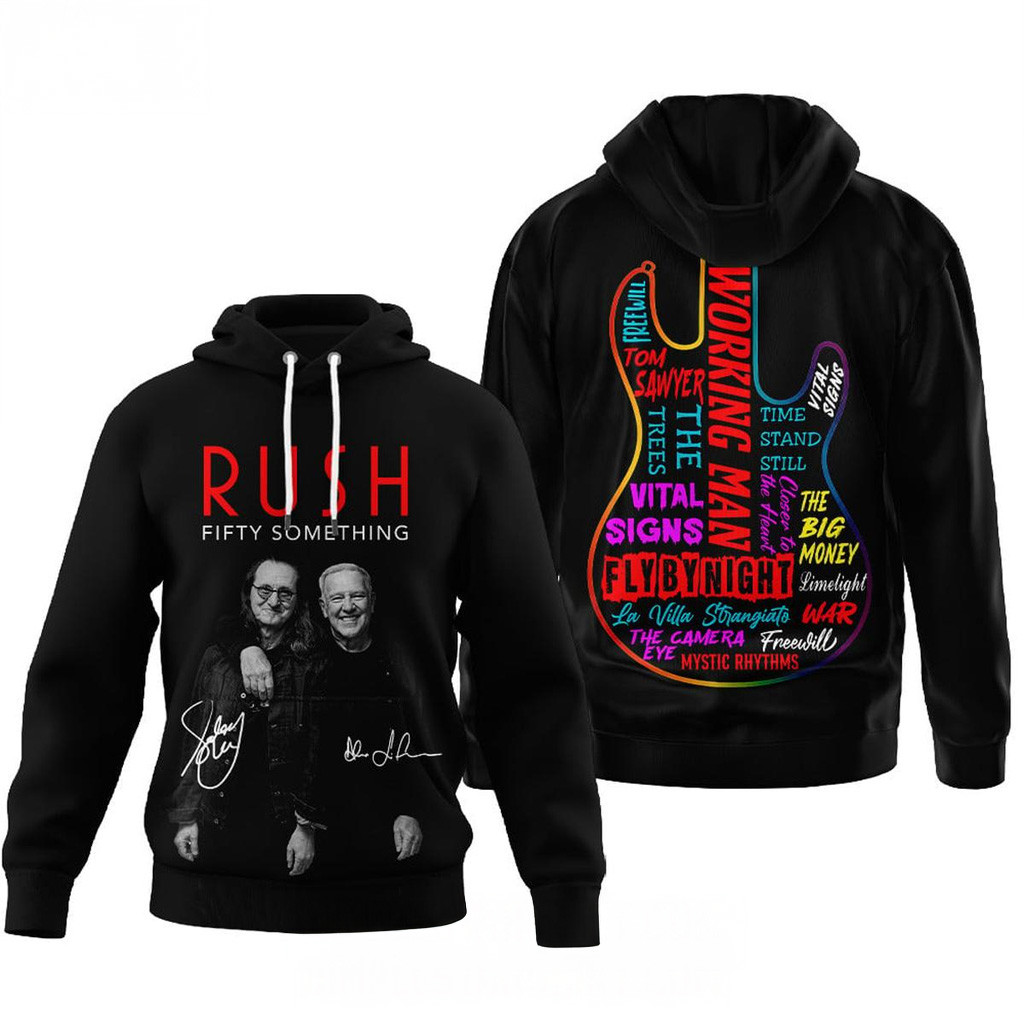 RUSH Fifty Something 2026 Hoodie RUSH Merch Best Gift For Rock Band Fans RUSH Fifty Something 2026 Hoodie RUSH Merch Best Gift For Rock Band Fans