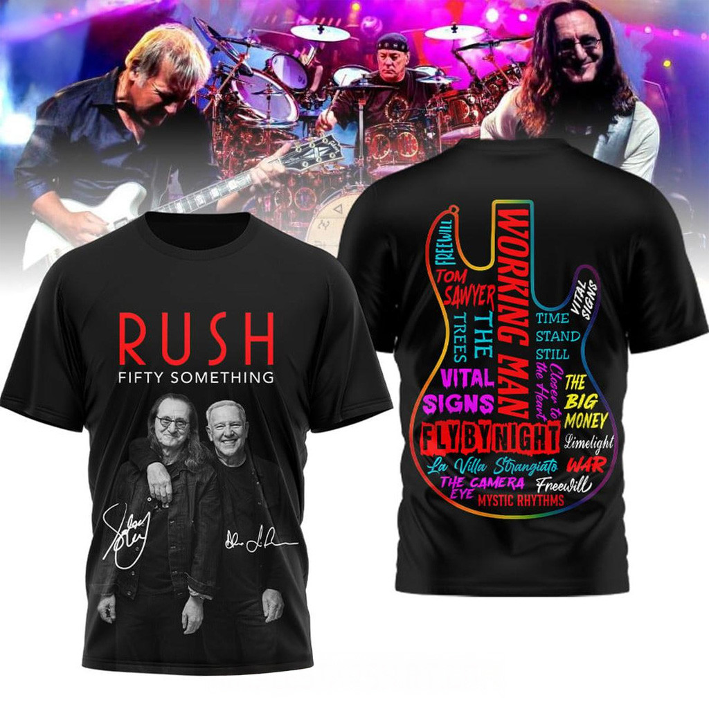 Rush Fifty Something 2026 T-Shirt RUSH Merch Birthday Gift For Rock Band Fans Rush Fifty Something 2026 T-Shirt RUSH Merch Birthday Gift For Rock Band Fans