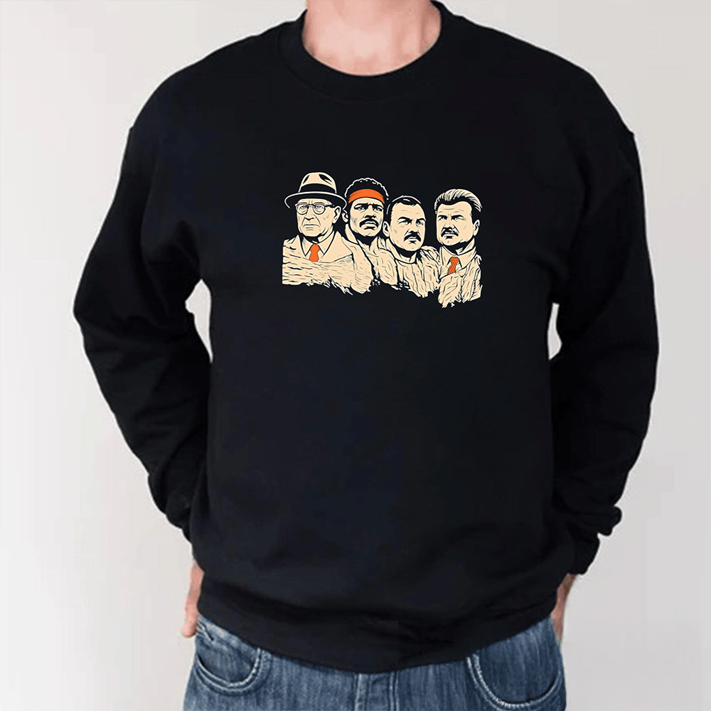 Rushmore Bears Mike Ditka Coach Long Sleeve Shirt Funny Clothing Gift Ideas For Fans