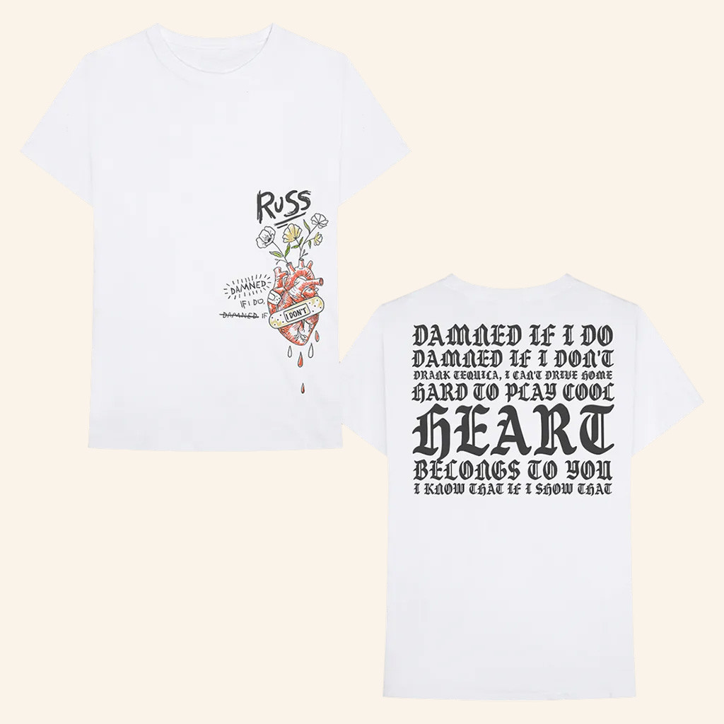 Russ Merch Damned If I Do T-Shirt Christmas Gift Ideas For Him