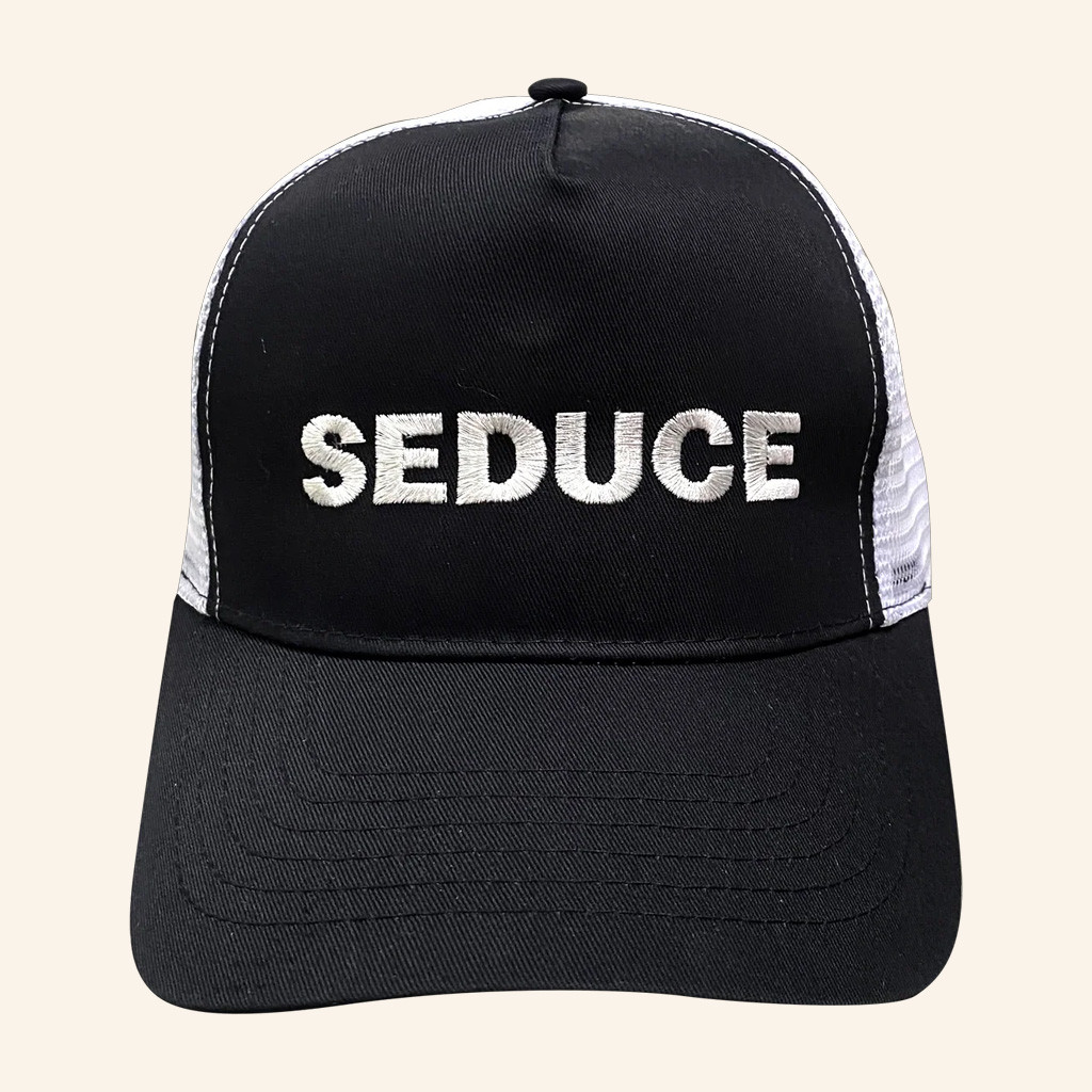 Russ Merch Embroidered SEDUCE Trucker Hat Best Gifts For Rap Lovers