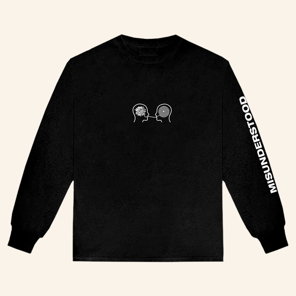 Russ Merch Misunderstood Long Sleeve T-Shirt Gifts For Rapper Fans