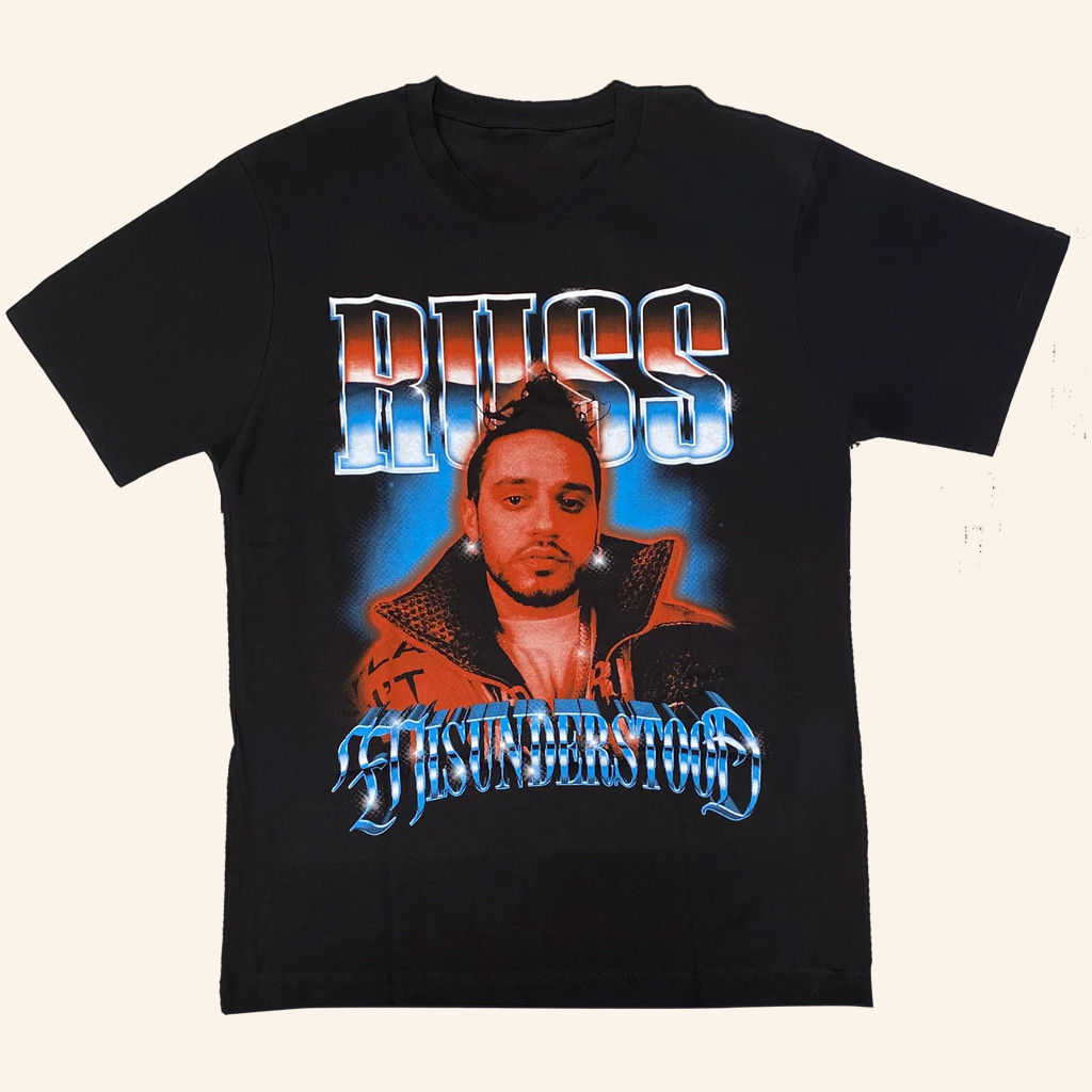 Russ Merch Misunderstood T-Shirt Russ Shirt Gifts For Rapper Fans Russ Merch Misunderstood T-Shirt Russ Shirt Gifts For Rapper Fans