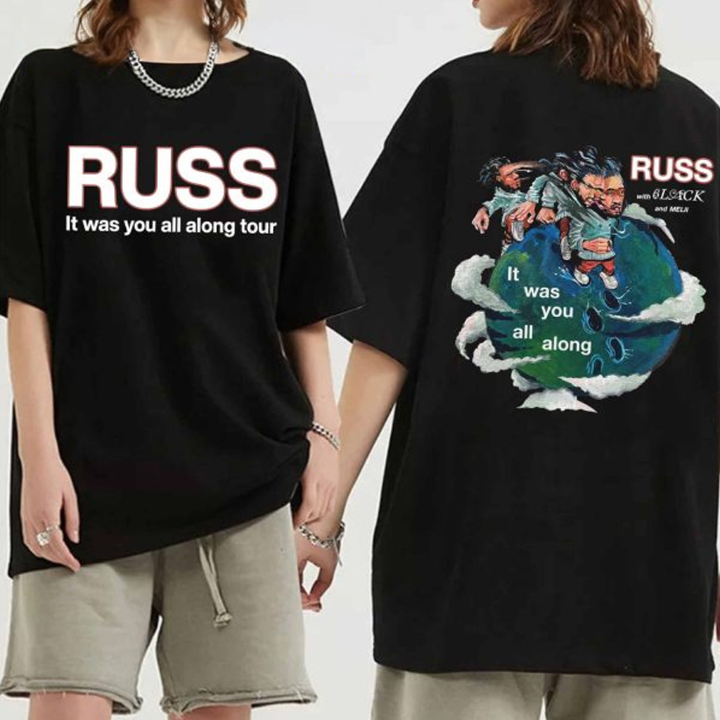 Russ With 6Lack It Was You All Along Shirt Russ Merch Gift Ideas For Fans
