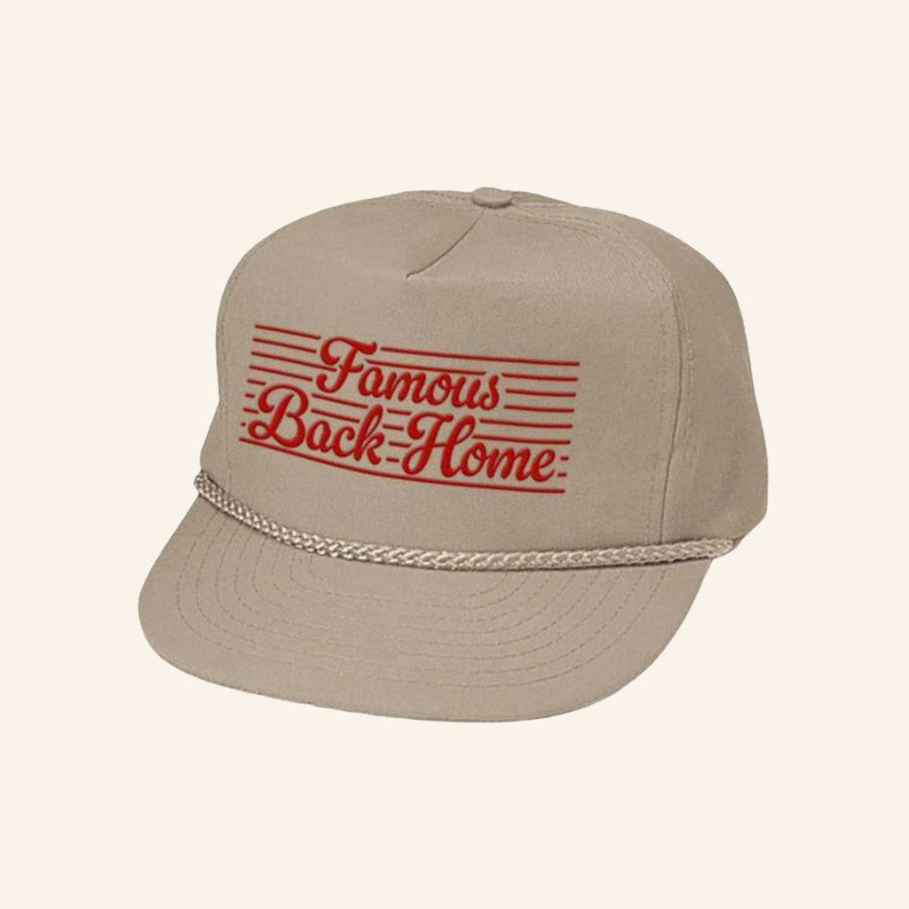 Russell Dickerson Merch Famous Back Home Hat Embroidered Birthday Gifts For Dad Russell Dickerson Merch Famous Back Home Hat Embroidered Birthday Gifts For Dad
