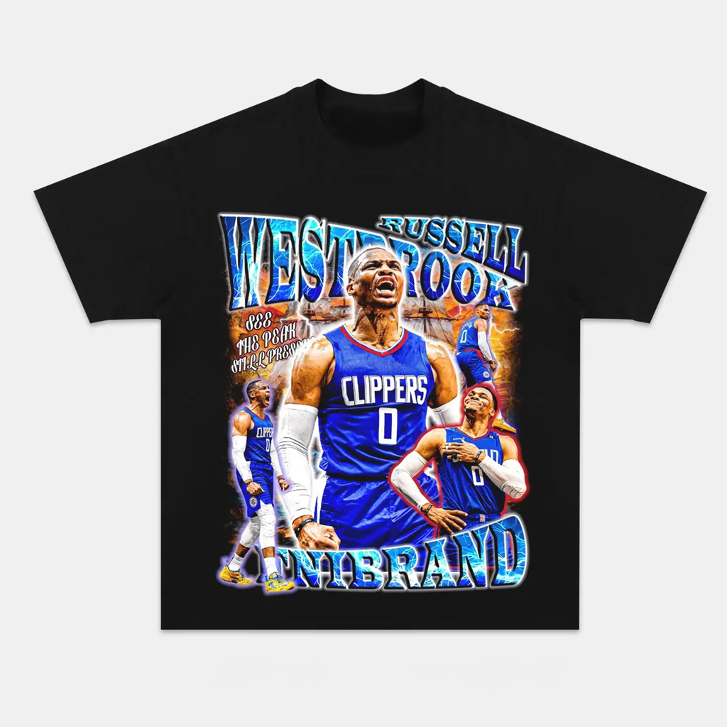 Russell Westbrook Vintage Graphic T-Shirt For Basketball Fans Birthday Present For Dad