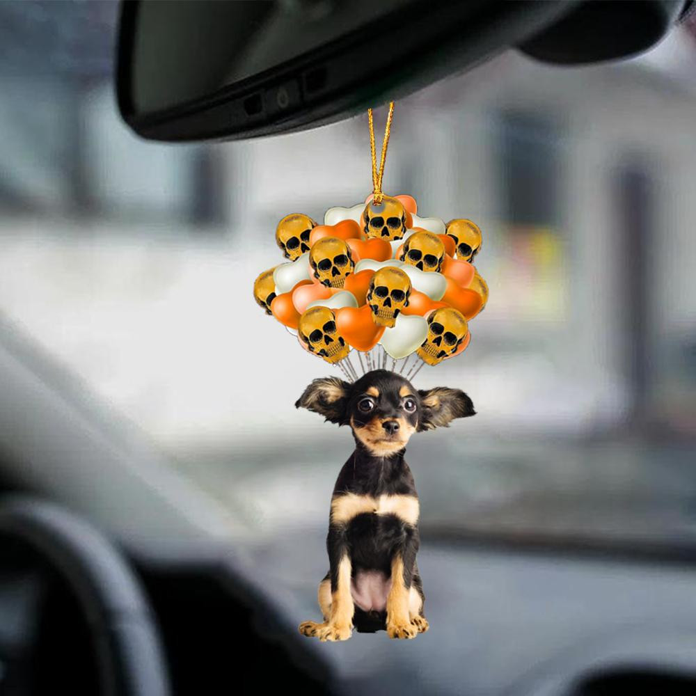 Russkiy Toy Halloween Car Ornament Dog Ornament For Halloween