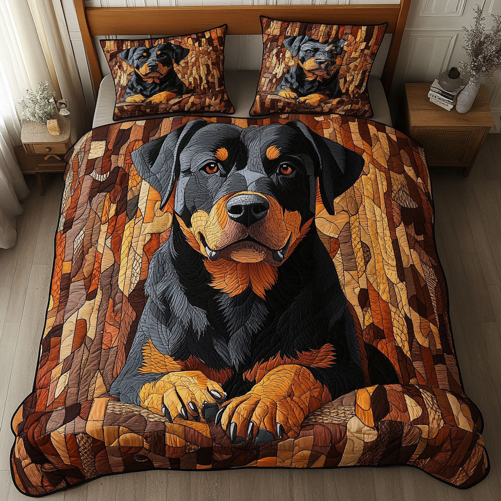 Rustic Alpha Quilted Bedding Set Soft Bedding Set That Makes a Great Christmas Gift