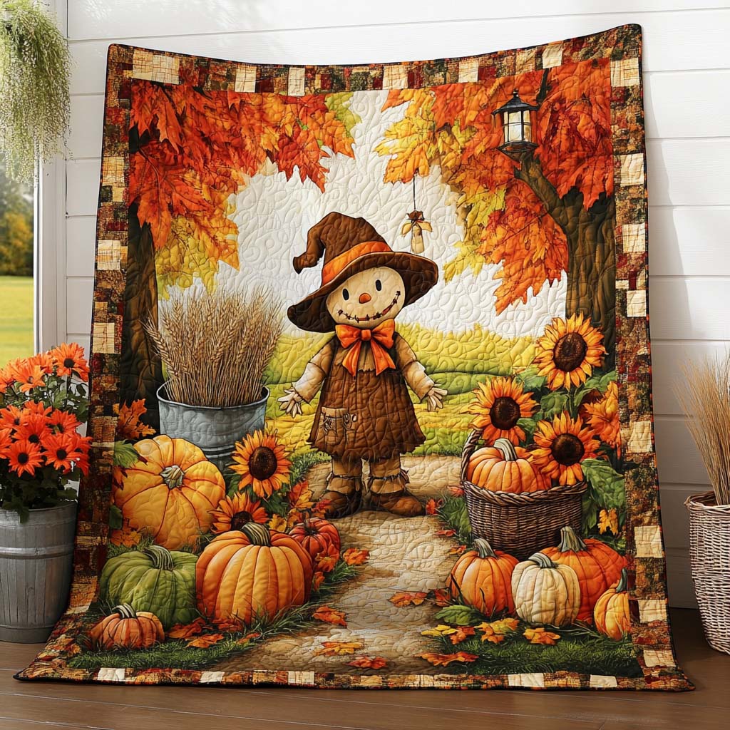 Rustic Autumn Meadow Quilted Blanket Autumn Throw Blanket Suggestions For Family Christmas Gifts