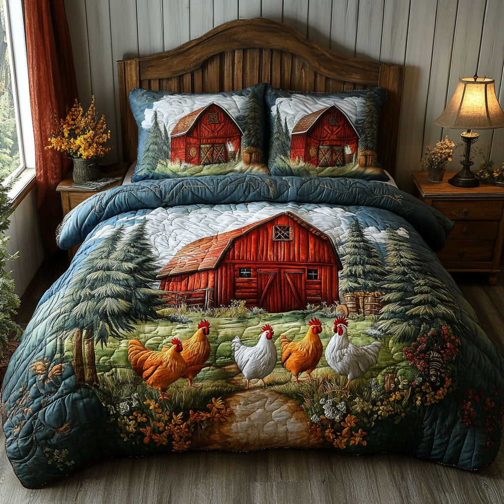 Rustic Beauty Quilted Bedding Set Farm Bedroom Decorating Ideas Family Gift Ideas