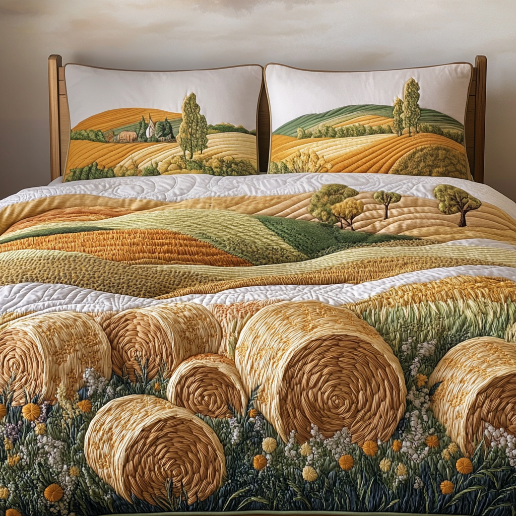 Rustic Beauty Quilted Bedding Set Unique Bed Sheet Set Unique Christmas Gifts 2025