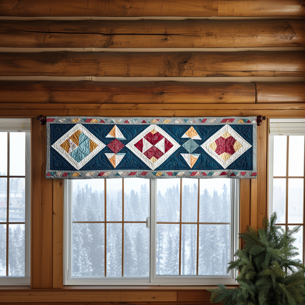 Rustic Elegance Quilted Valance Country Curtains Valances Gifts For Mom From Daughter