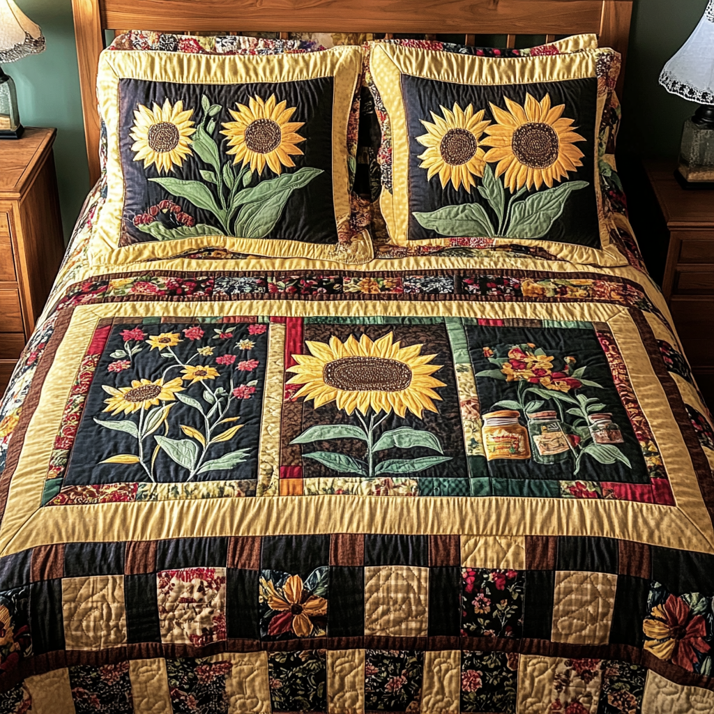 Rustic Light Quilted Bedding Set Home Comfort Bedding Set That Everyone Will Love