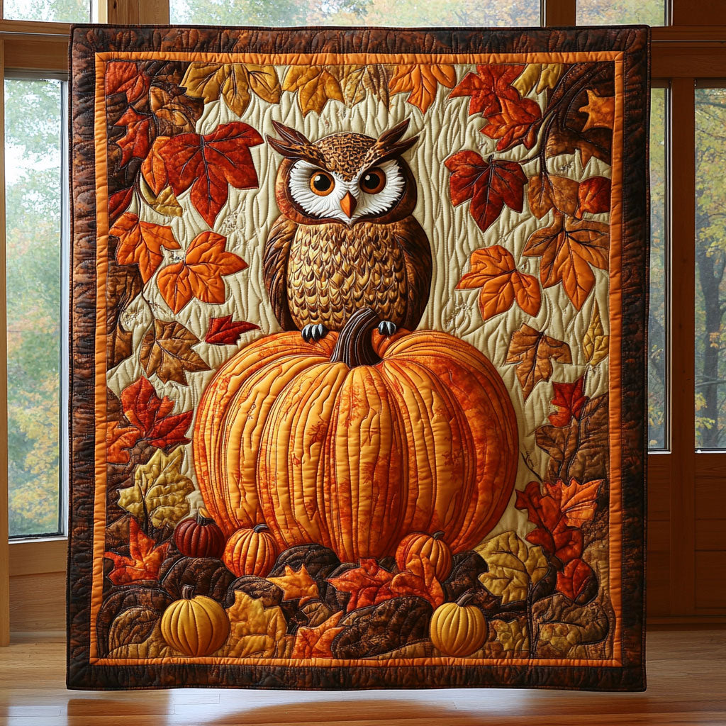 Rustic Owl Quilt Premium Quilt Blanket to Enhance Bedroom Comfort