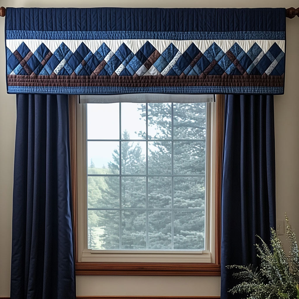 Rustic Prairie Quilted Valance Country Curtains Valances Family To Family Christmas Gift Ideas