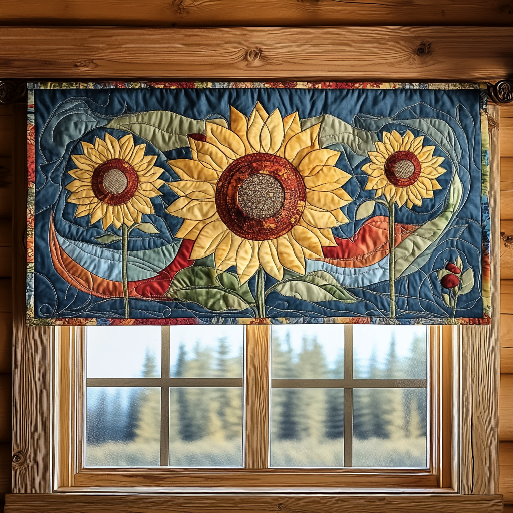 Rustic Rays Quilted Valance Valances For Bedroom Christmas Gifts For My Wife