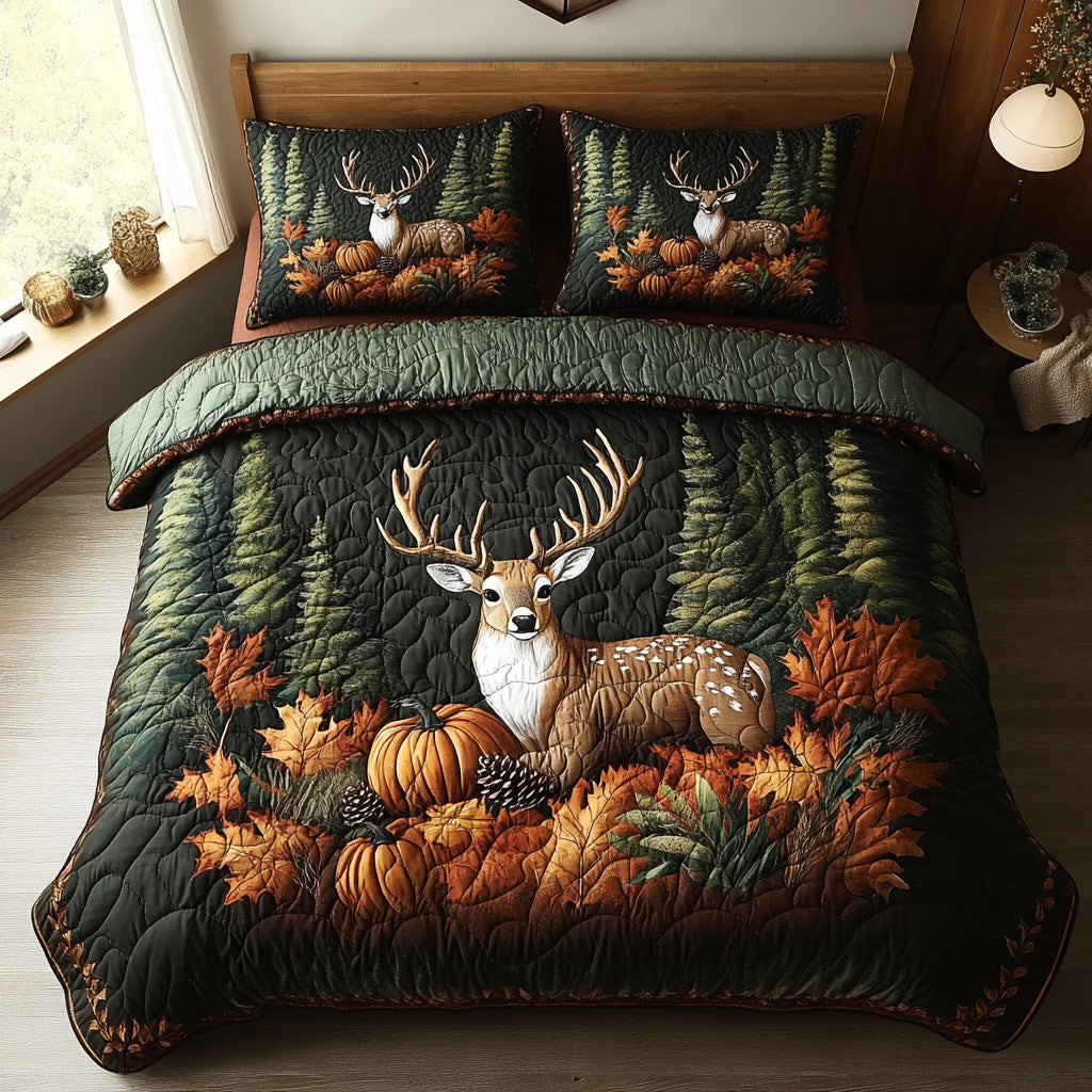 Rustic Trails Quilted Bedding Set Best Bed Sheet Set Fall Autumn Season Gifts