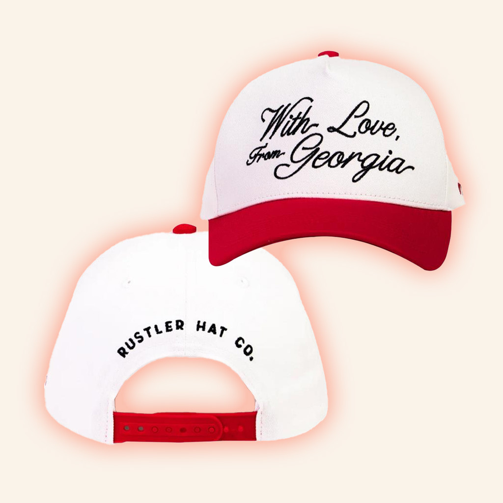 Rustler Hat Co Merch With Love From Georgia Hat Unique Gifts For Husband Rustler Hat Co Merch With Love From Georgia Hat Unique Gifts For Husband