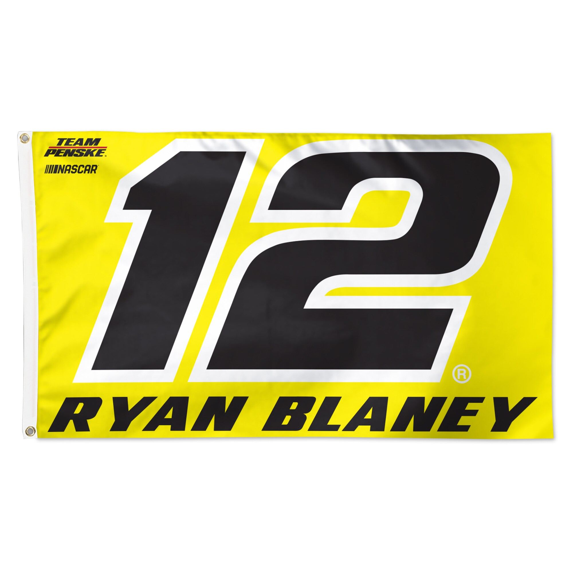 Ryan Blaney Wincraft Onesided Deluxe Flag Team Penske NASCAR Merch