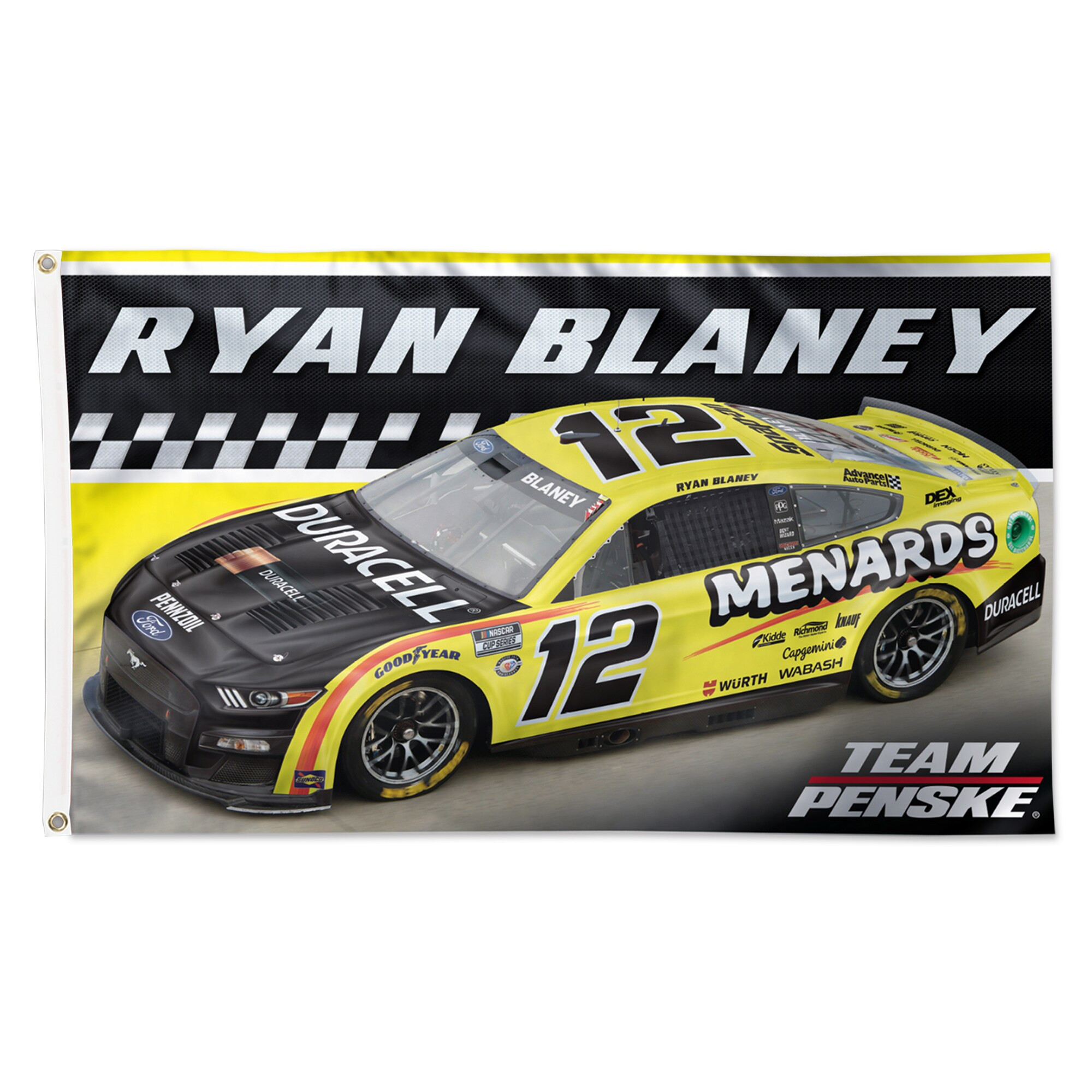 Ryan Blaney Wincraft Twosided Deluxe Flag Gift Idea For Fans