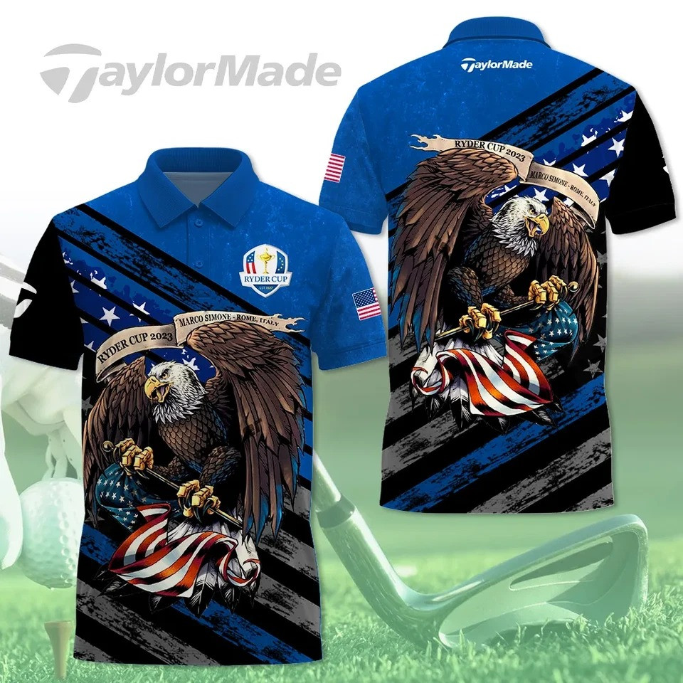 Ryder Cup Marco Simone Rome Italy Polo Golf Shirt Ryder Cup Merch Golf Presents For Dad