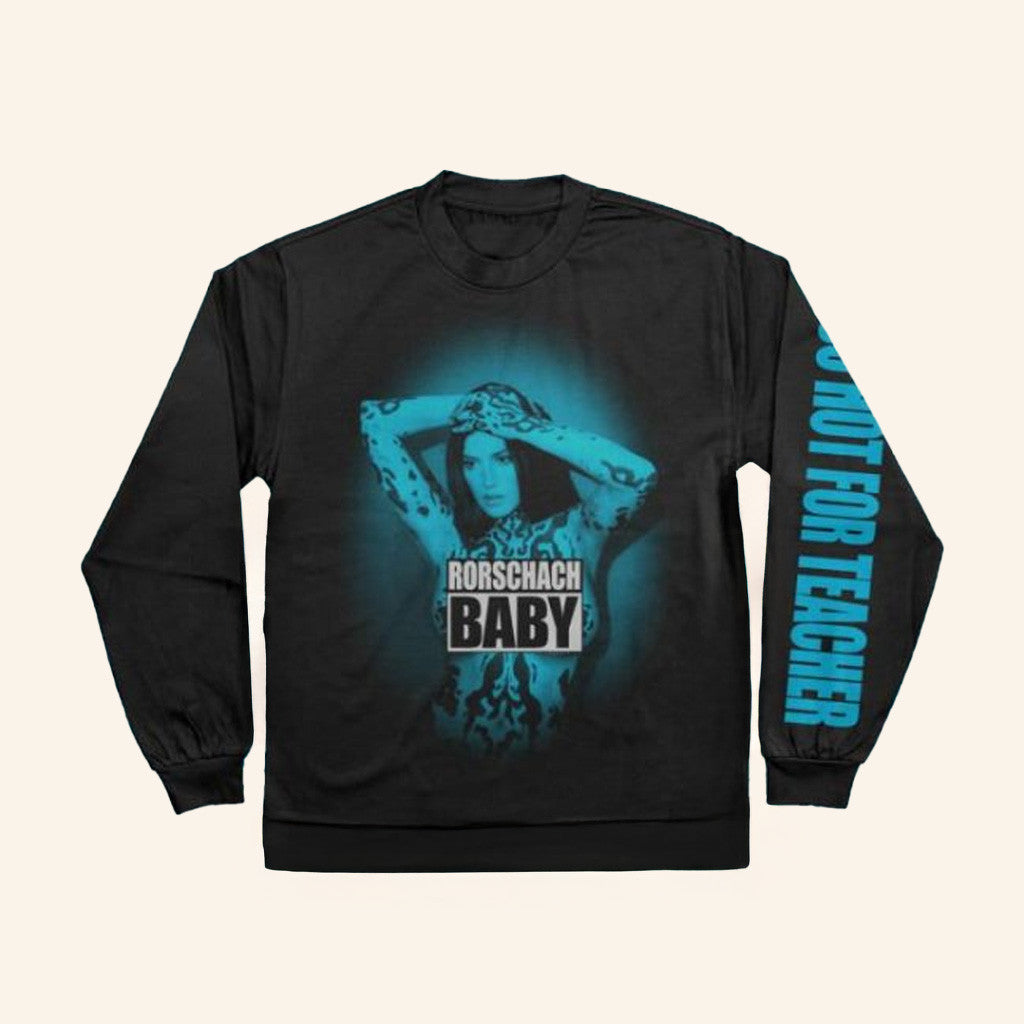 Ryn Weaver Merch Rorshach Baby Long Sleeve Black Birthday Presents For Son