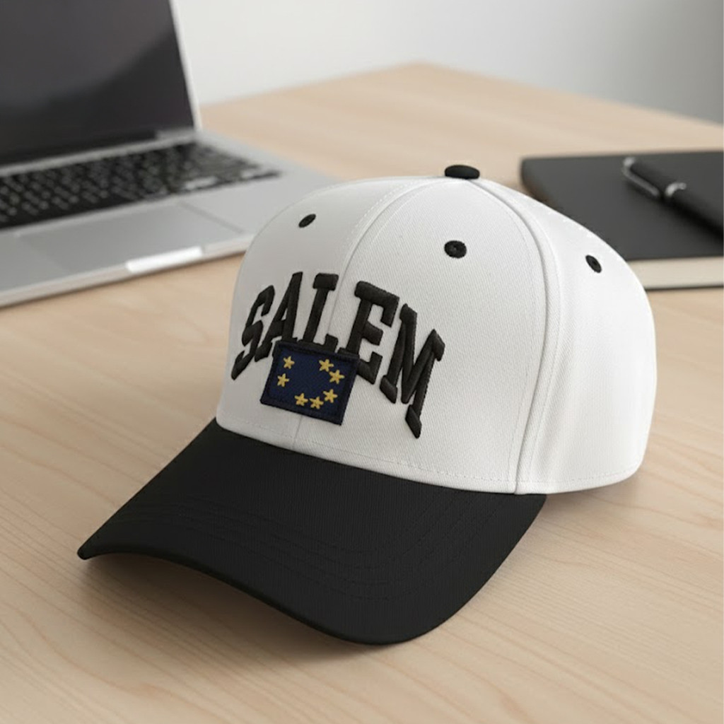 S4lem Merch Salem EU Flag Embroidered Hat Gifts For Music Fans