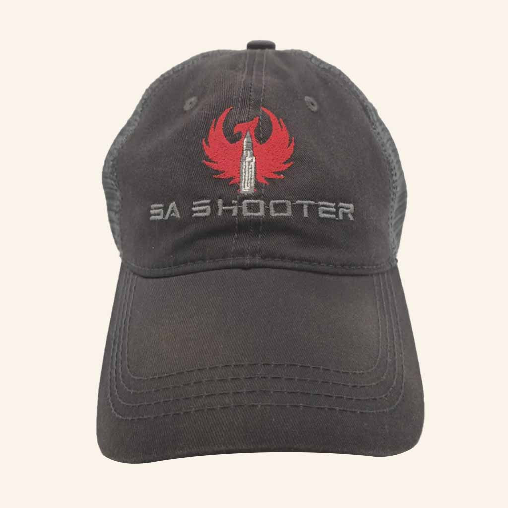 SA Shooter Merch SA Shooter Embroidered Trucker Hat Christmas Gifts For Guys