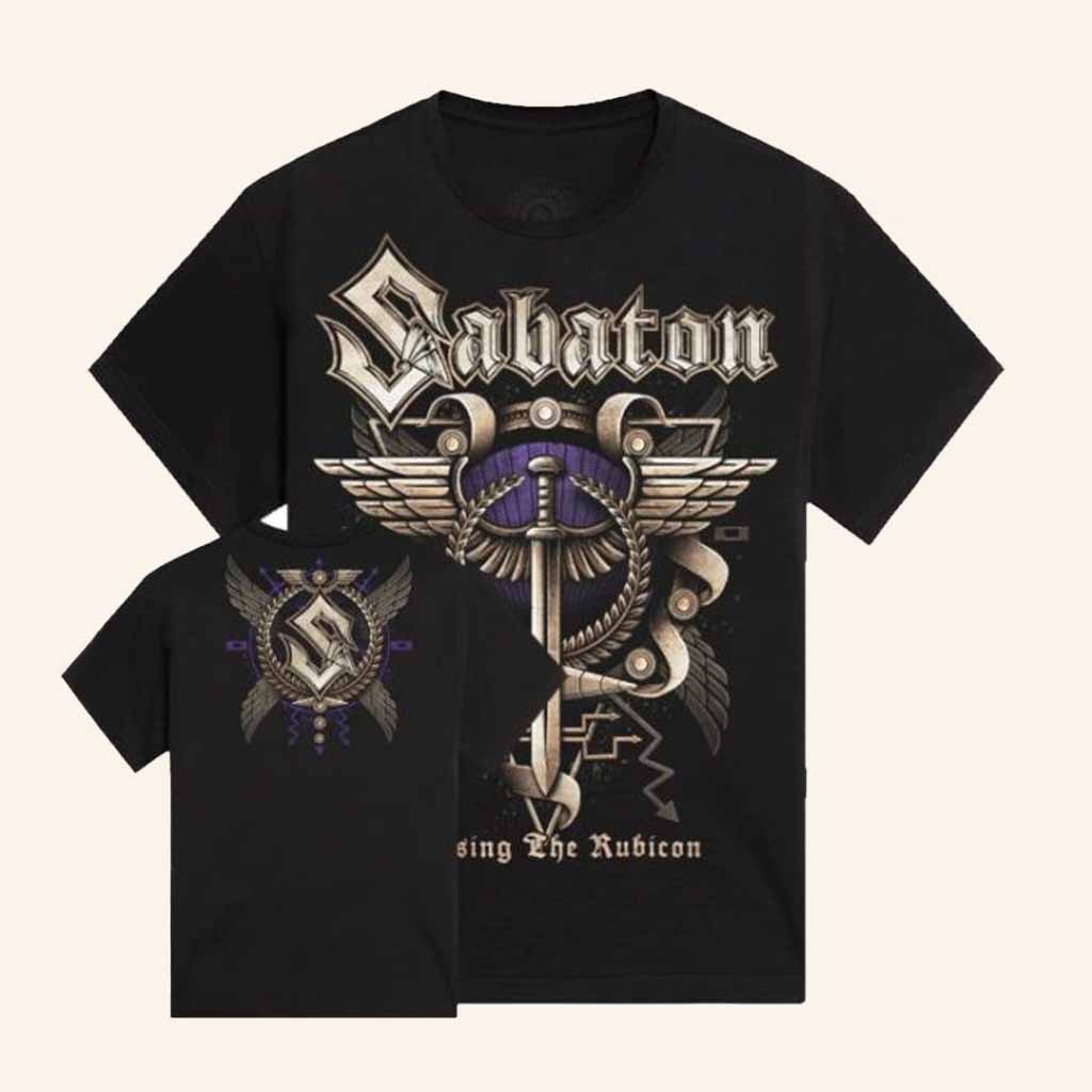 Sabaton Merch Crossing The Rubicon Shirt Christmas Present Ideas For Dad Sabaton Merch Crossing The Rubicon Shirt Christmas Present Ideas For Dad