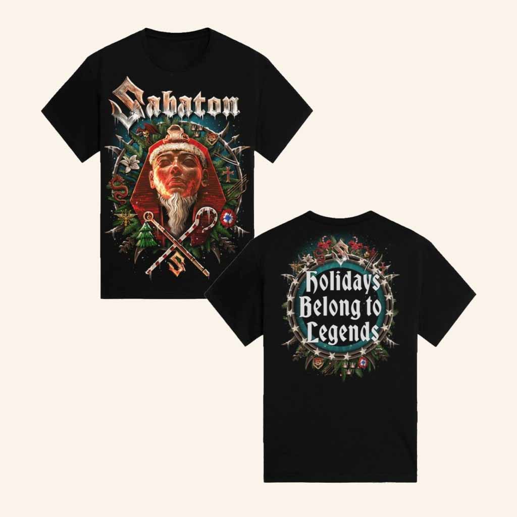 Sabaton Merch Holidays Belong To Legends Shirt Christmas Present Ideas For Him Sabaton Merch Holidays Belong To Legends Shirt Christmas Present Ideas For Him