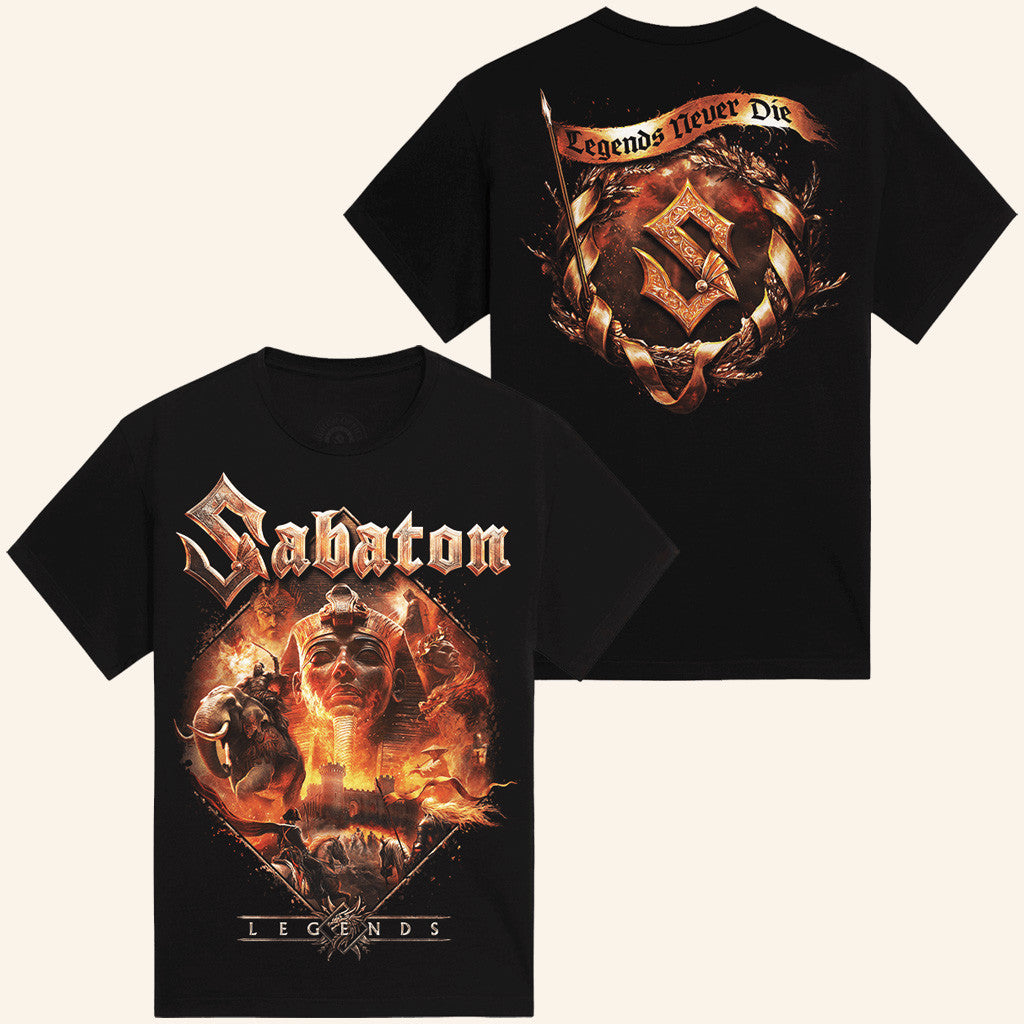 Sabaton Merch Legends T-Shirt Gift Ideas For Boyfriend Sabaton Merch Legends T-Shirt Gift Ideas For Boyfriend