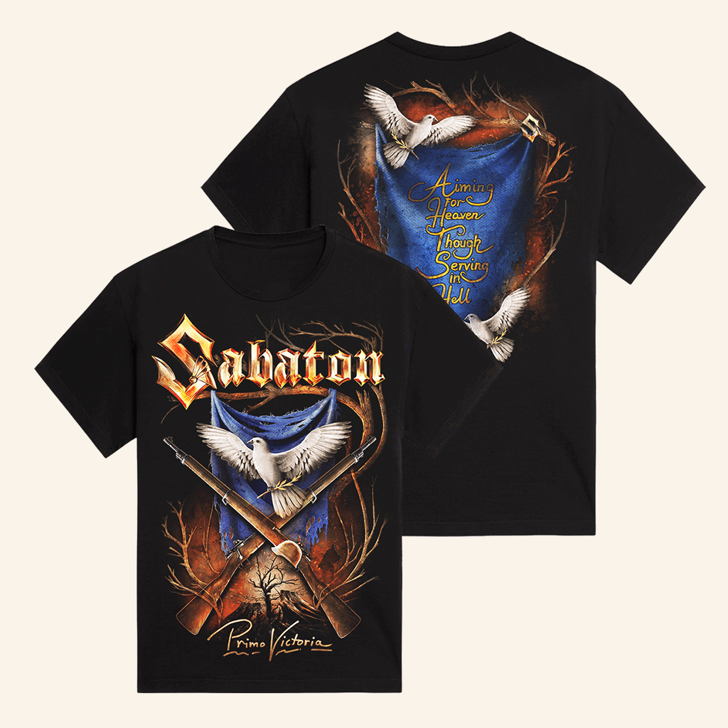 Sabaton Merch Primo Victoria T-Shirt Unique Gifts For Music Lovers Sabaton Merch Primo Victoria T-Shirt Unique Gifts For Music Lovers