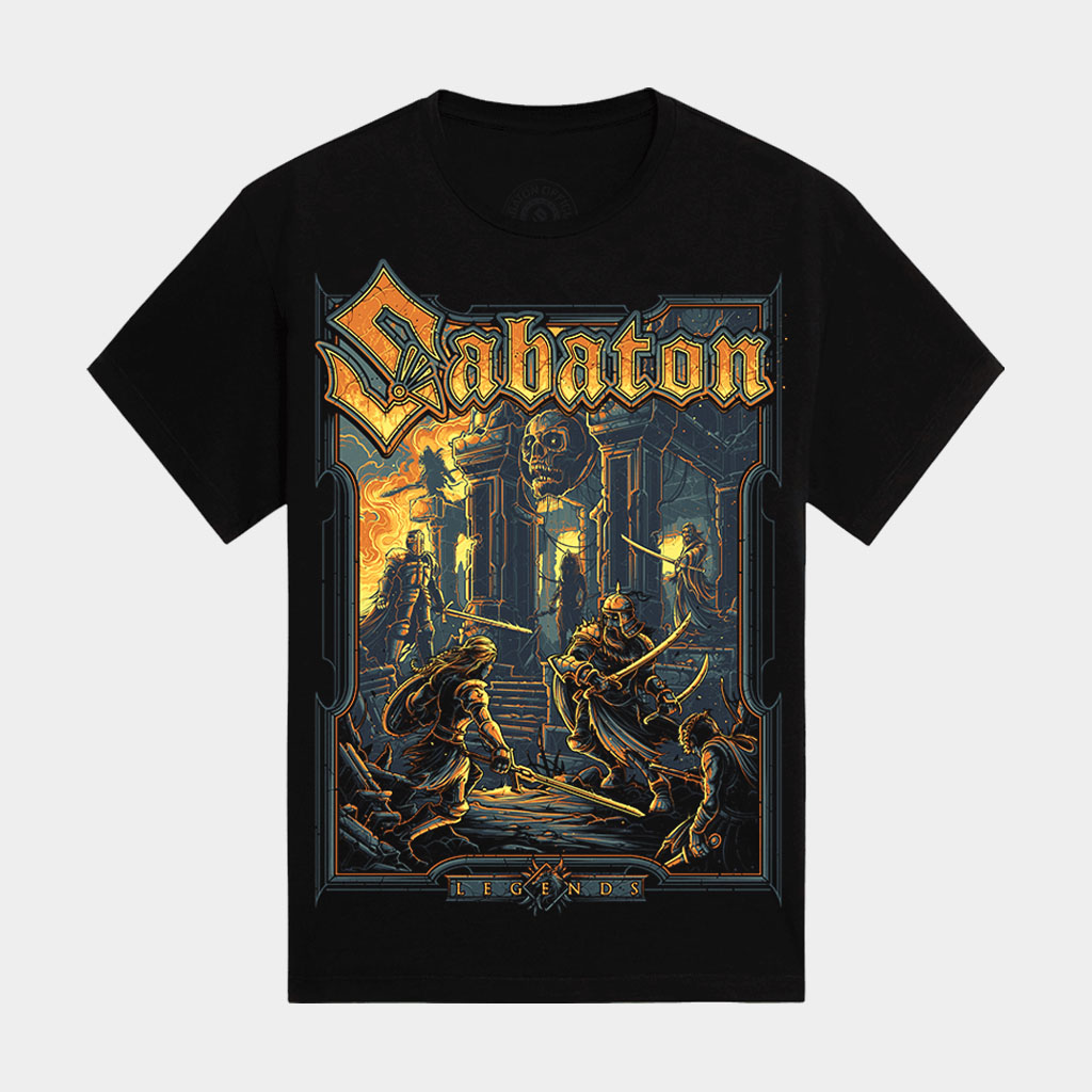 Sabaton Merch The Legendary Tour 2025 T-Shirt Sabaton Shirt Gifts For Music Lovers