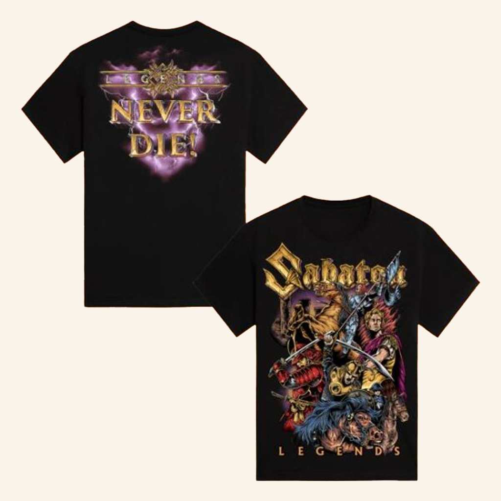 Sabaton Merch Vault Of Legends Purple T-Shirt Christmas Gift Ideas For Brother Sabaton Merch Vault Of Legends Purple T-Shirt Christmas Gift Ideas For Brother