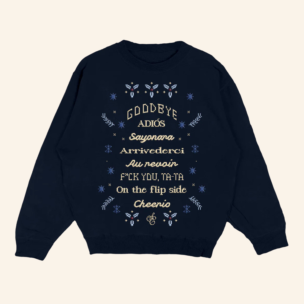 Sabrina Carpenter Merch Goodbye Sweatshirt Good Christmas Gifts For Wife Sabrina Carpenter Merch Goodbye Sweatshirt Good Christmas Gifts For Wife