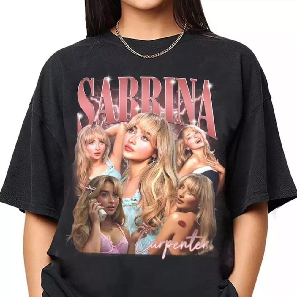 Sabrina Carpenter Merch Sabrina Carpenter 2024 Tour T-Shirt Gifts For Music Lovers