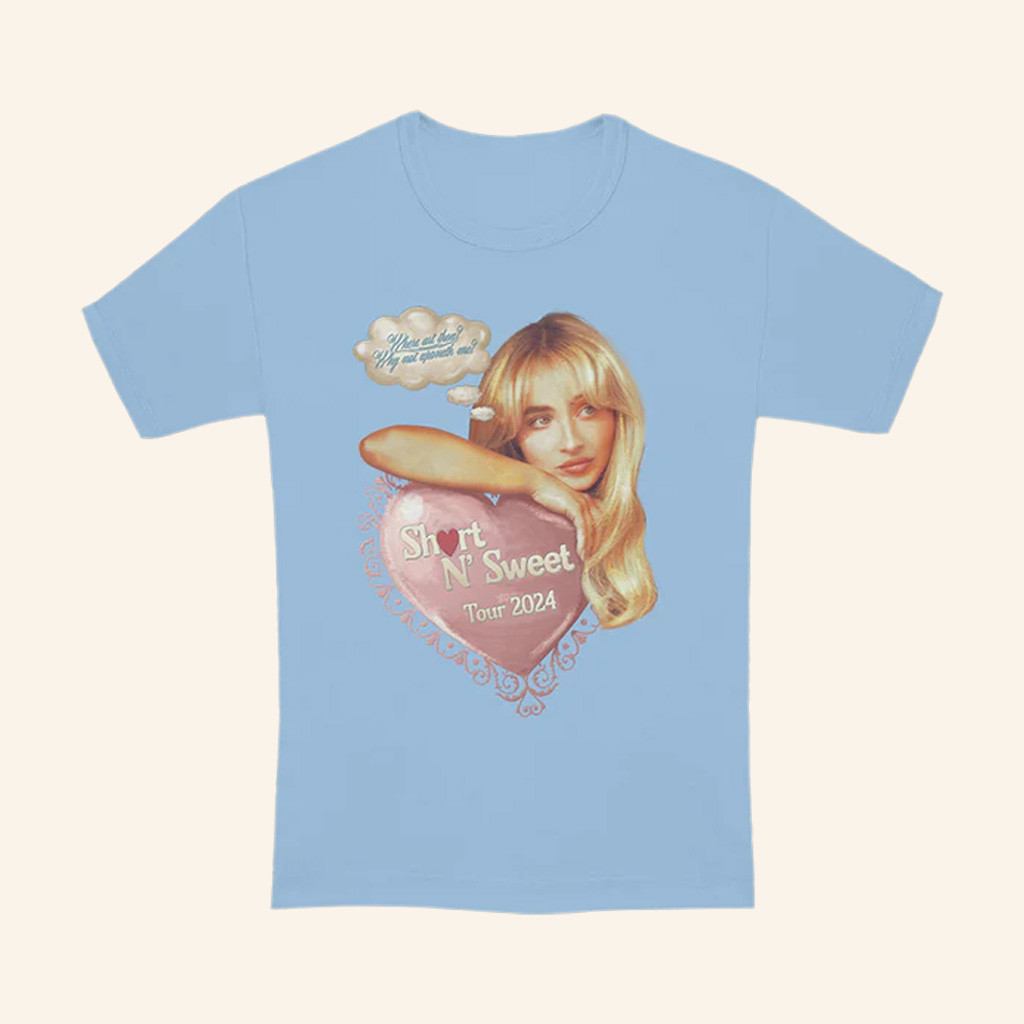 Sabrina Carpenter Merch Short n Sweet Tour Where Are Thou Baby Tee Christmas Present For Her Sabrina Carpenter Merch Short n Sweet Tour Where Are Thou Baby Tee Christmas Present For Her