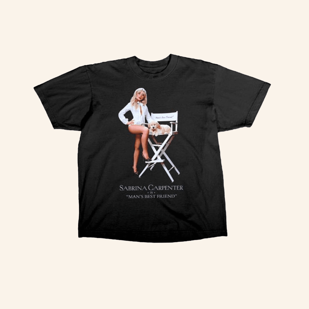 Sabrina Carpenter Official Merch Man's Best Friend T-Shirt Gifts For Her Sabrina Carpenter Official Merch Man's Best Friend T-Shirt Gifts For Her