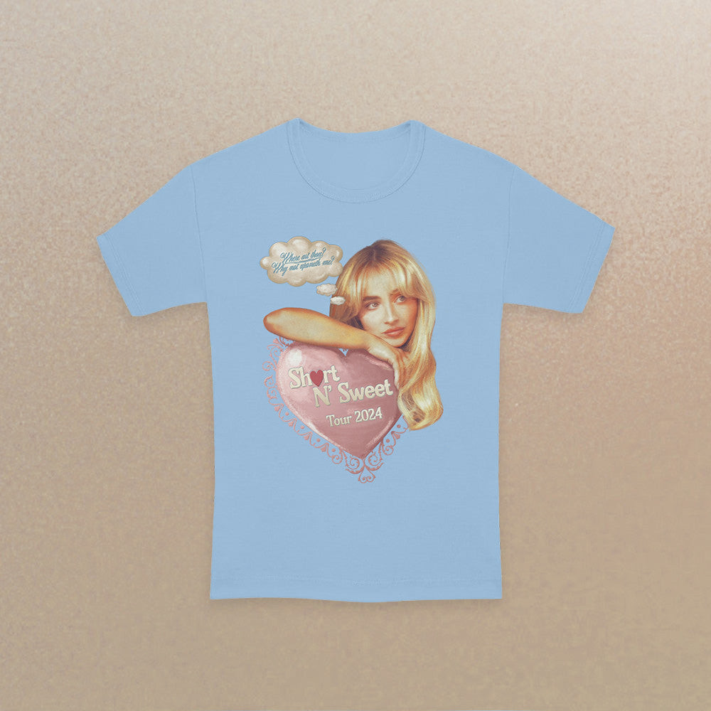 Sabrina Carpenter Tour Merch Baby Tee Short n' Sweet Tour Where Are Thou Tee Father's Day Gift for Husband