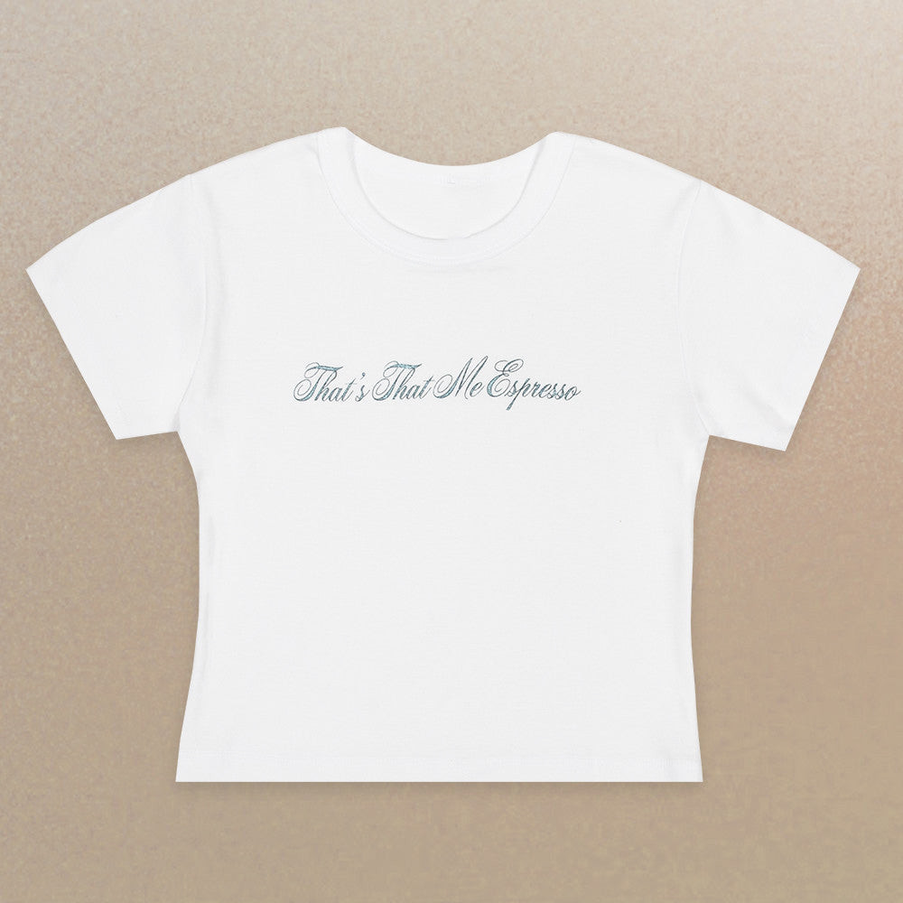 Sabrina Carpenter Tour Merch Baby Tee That's That Me Crop Tee Sabrina Carpenter Merch For Fan